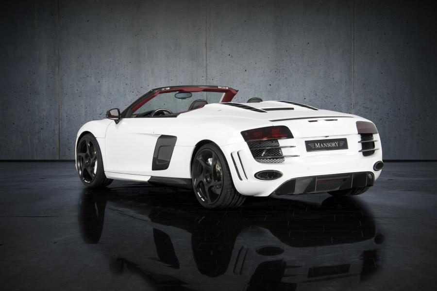  Audi R8 V10 Spyder by Mansory 2011 года  (фото 2 из 16)